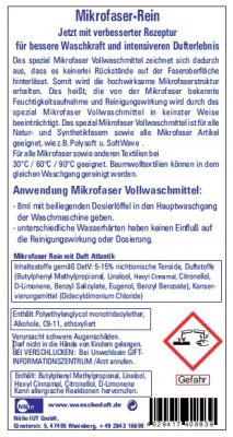 Mikrofaser Rein Spezial Vollwaschmittel Atlantik